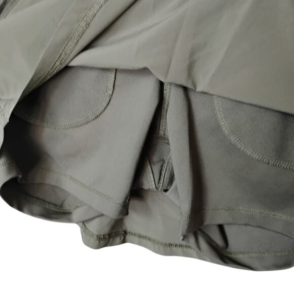 Champion Athletic Golf Skirt Attached Biker Shorts Size Medium Green Drawstring - Picture 5 of 9